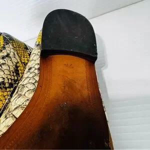 Sam Edelman | Shoes | Sam Edelman Loraine Yellow Snake Skin  display picture 1